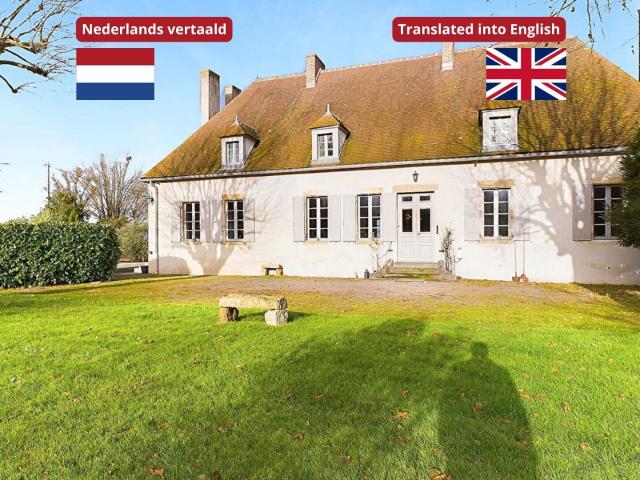 Maison de Maître dans l'ALLIER à 10 minutes de Montmarault