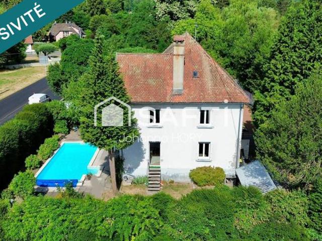 Maison de Maître de caractère – 153 m² – Terrain clôt de 12 ares avec piscine