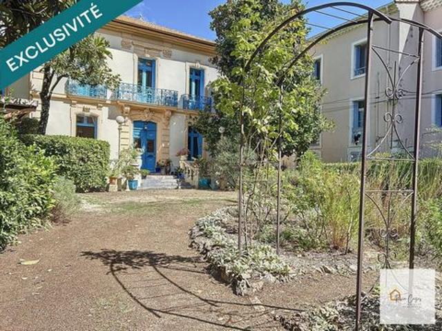 Maison de Maître de 229m² sur parcelle arboré de 1800m² + sous sol total