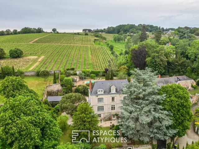 Maison de maître d'exception sur les bords de Loire 407m² Savennières