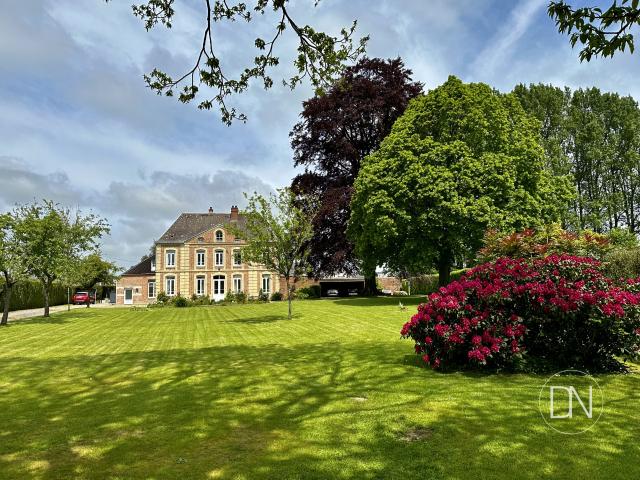 Maison de Maitre sur 3.400 m2 de jardin, Saint Romain de Colbosc, Seine Maritime 76, à vendre