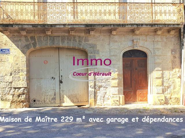 MAISON DE MAITRE T7 + COUR et DEPENDANCES