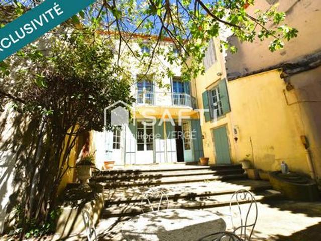 Maison de Maître 276m² habitable, jardin, dépendances