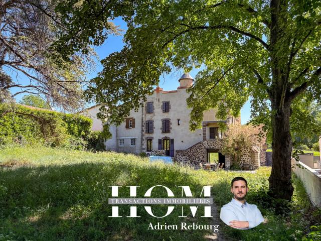 Maison de maître 165m2 sur 1594m2 de terrain