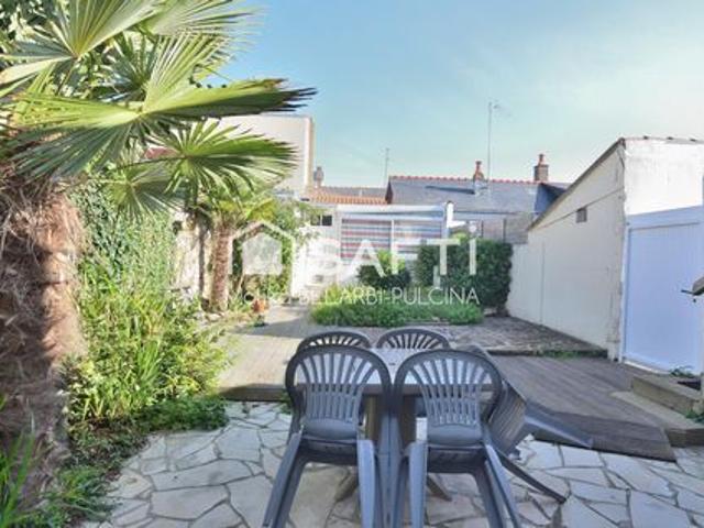 Maison de pêcheur avec jardin et dépendance – tout à pied aux Sables d’Olonne