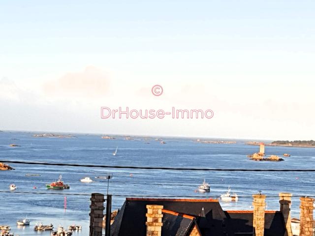 maison de pêcheurs vue mer sur Loguivy de la mer