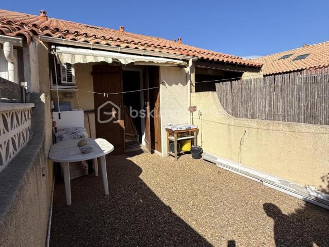 MAISON DE PLAGE T2 PORT LEUCATE