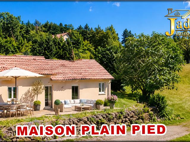 MAISON PLAIN PIED avec vue dominante