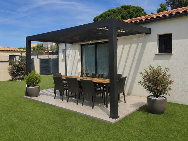 Maison de plain pied 4 chambres aux portes de Carcassonn. 109m² Trèbes