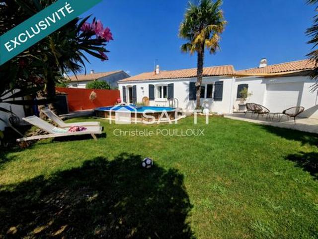 MAISON 4 CHAMBRES – 2 SDB PISCINE – GARAGE – ATELIER