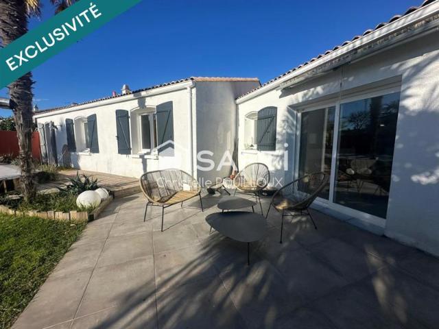 Maison de plain pied – 4 chambres – piscine – garage – atelier