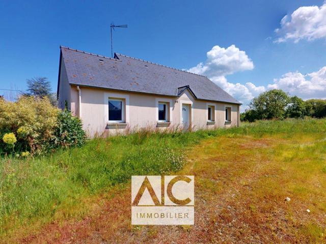 Maison de plain pied 4 pièces, 90m2, PLUDUAL 22290