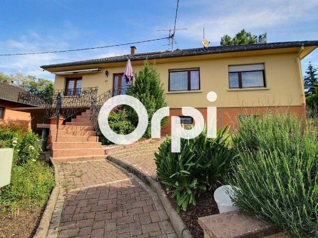 Maison de plain pied 4 pièces avec jardin et sous sol complet