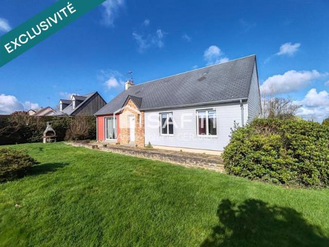Maison de plain pied, 4chbs, avec sous sol complet