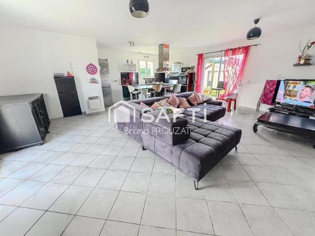 Maison de plain pied, bonus: vue 2D, 3D et métrés