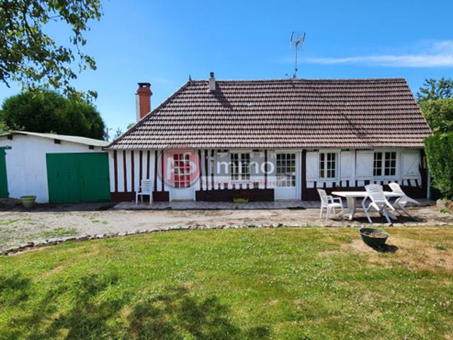 Maison de plain pied 5 minutes de bacqueville en Caux