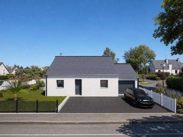 Maison de plain pied 66m² 2 chambres