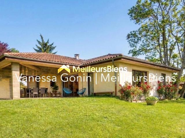 Maison de plain pied 150 m² Géothermie Terrain 1 795 m² Châtillon sur Chalaronne