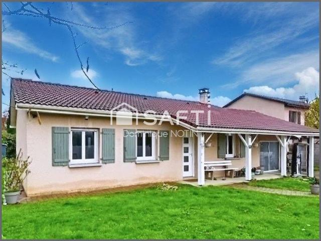 Maison 81 m² de plain pied 3 chb terrain 600m²