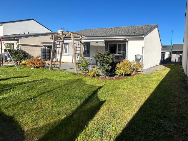 Maison de plain pied 82 m² – 4 pièces – Jardin