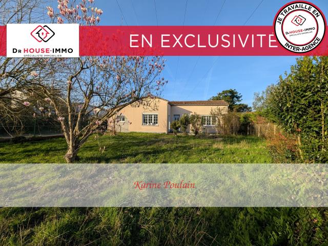 Maison de plain pied 88 m² – 3 chambres – Belle parcelle arborée de 650 m²
