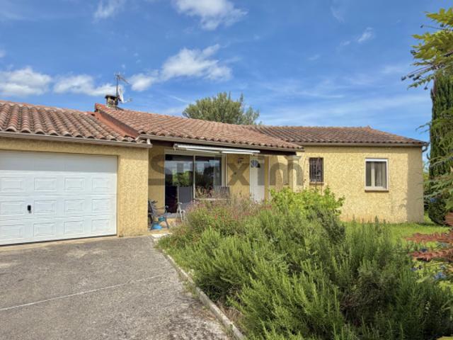 Maison de plain pied 100 m2 Massillargues Attuech à 10 mi