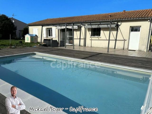 Maison individuelle 102 m² | Piscine | Jardin | Calme absolu