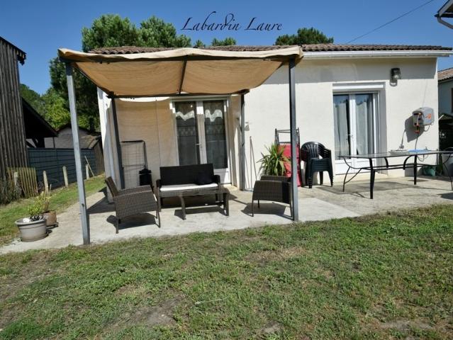 Maison de plain pied 2 chambres 1 abri de jardin terra. 68m² Casteljaloux