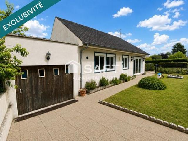 Maison de plain pied 3 chambres avec jardin – Beaugency