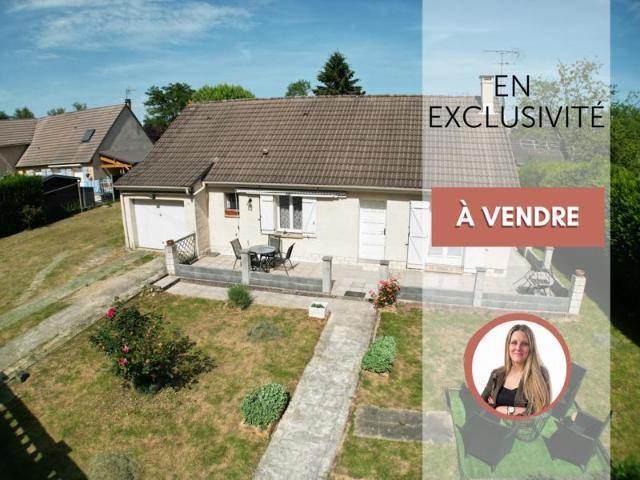 Maison de plain pied 3 chambres à 7 mn d'Anet