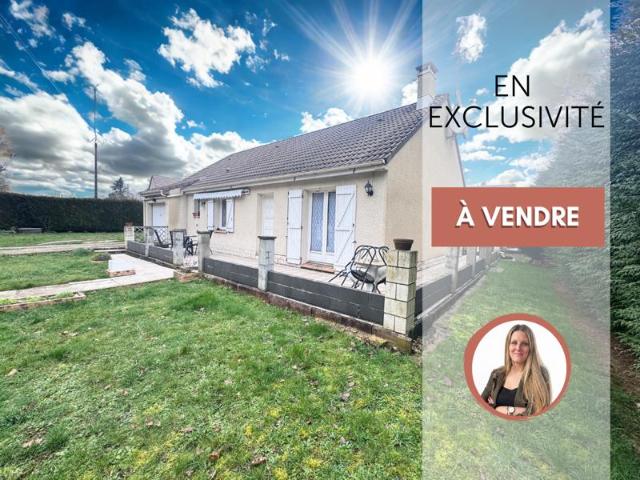 Maison de plain pied 3 chambres à 5mn de Ezy sur Eure