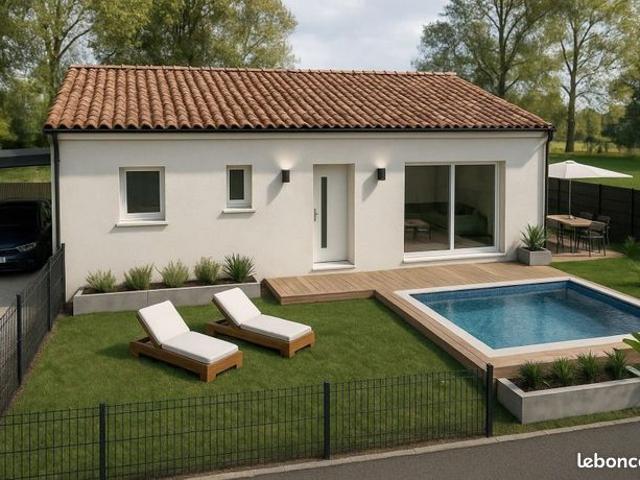 Maison de plain pied 3 chambres à Saint Pargoire