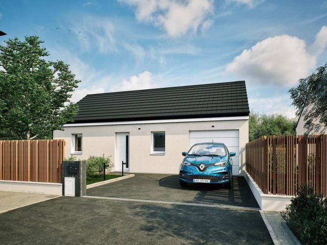 Maison de plain pied 3 chambres dans bourg tous commerces