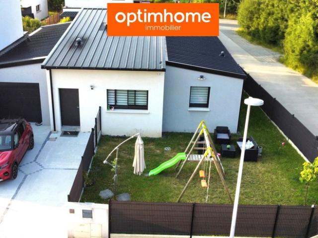 Maison de plain pied – 3 chambres – DPE A – Proche zone commerciale Nord de Redon