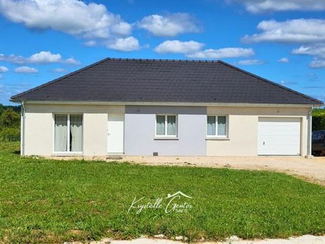 Maison de plain pied, 3 chambres, grand terrain
