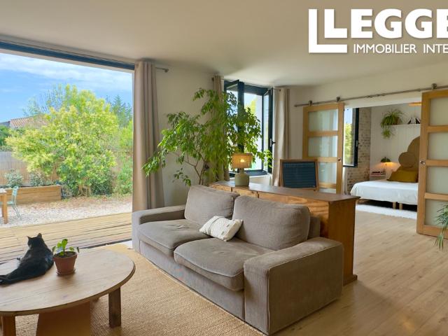 Maison de plain pied 3 chambres, sans travaux, avec jardin à Siran Minervois
