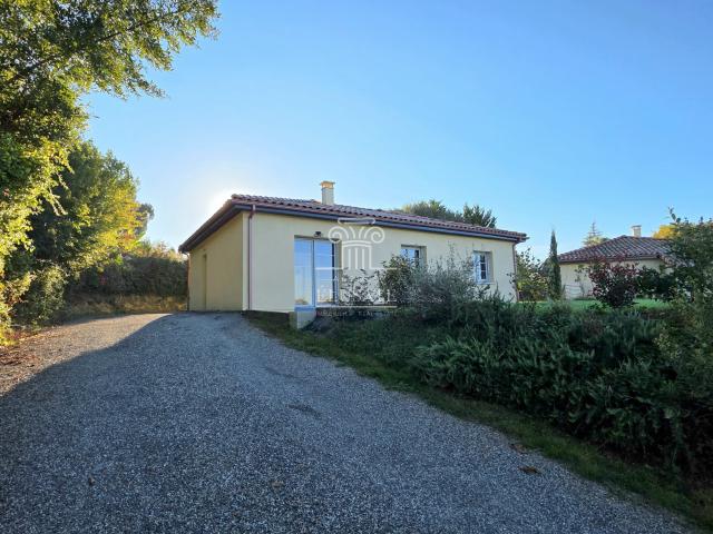 MAISON DE PLAIN PIED T4 87M2 CONSTRUITE EN 2023, PROCHE DES COMMERCES / EAUZE