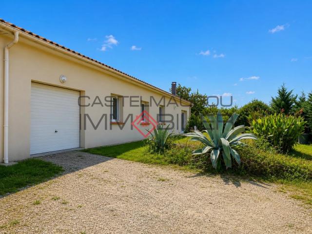 Maison de plain pied T5 10 m2 sur 2000 m2 de parcelle