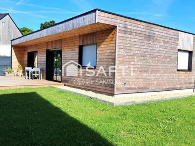 Maison de plain pied à ossature bois de 2024
