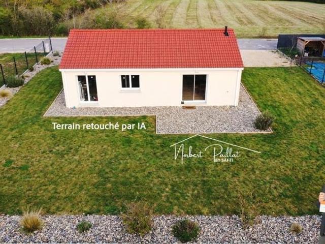 Maison de plain pied à Igé