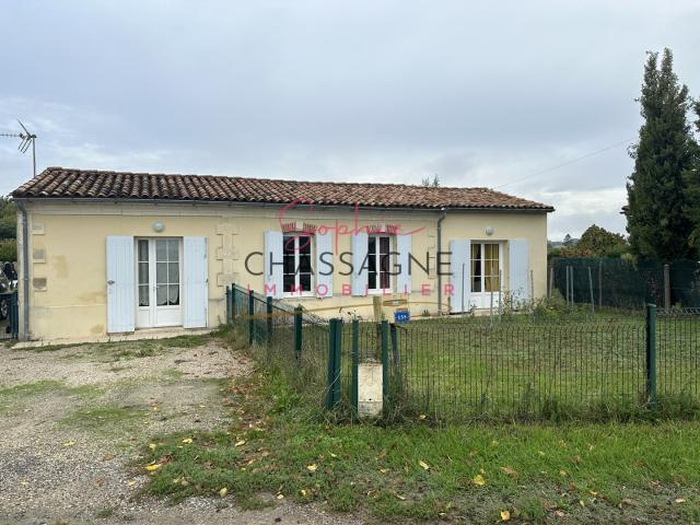 Maison de plain pied à 5 min de Branne