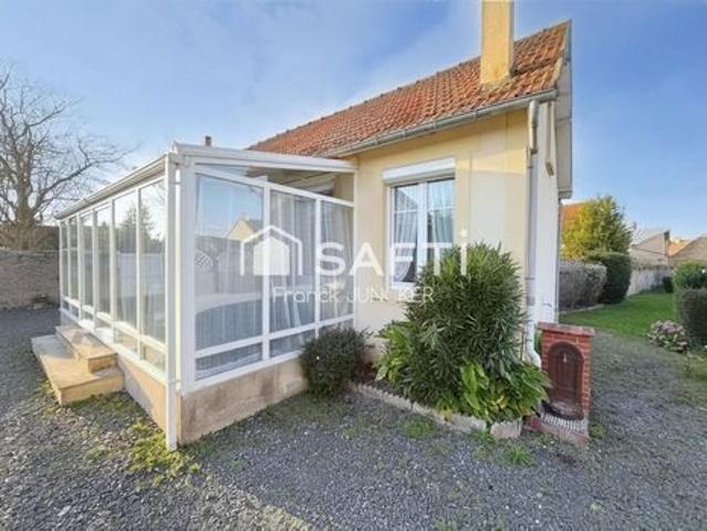 Maison de plain?pied à 400 m de la plage