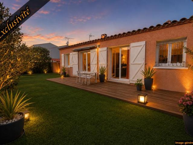 Maison de plain pied au calme