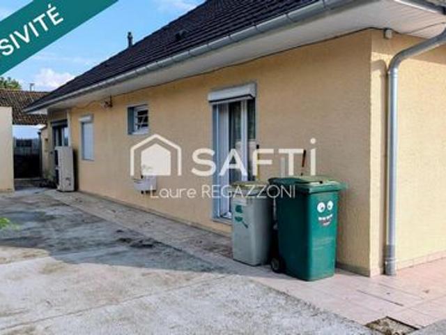 Maison de plain pied au calme 2 garages
