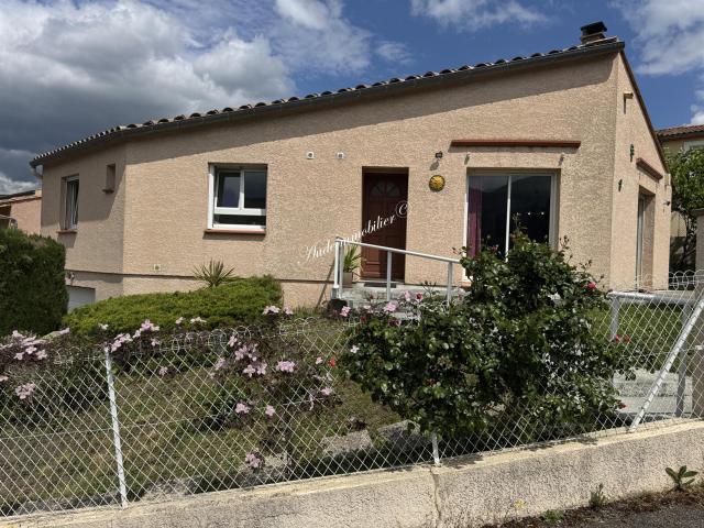 Maison de plain pied avec garage 100m² Quillan