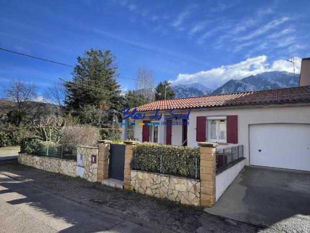 Magnifique maison de plain pied avec jardin et garage