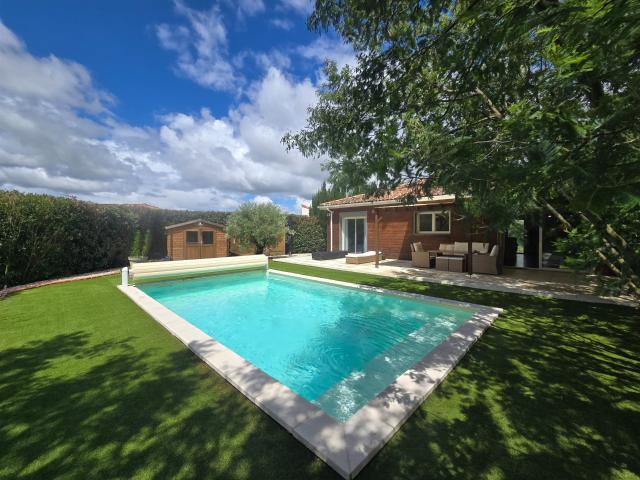 Maison de plain pied avec piscine et grand terrain 107,5 m2 107m² Marssac sur Tarn