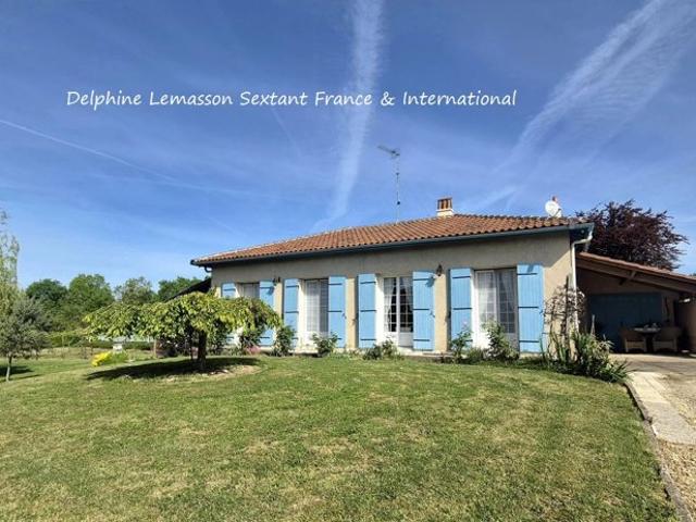 Maison de plain pied avec piscine près de Bergerac