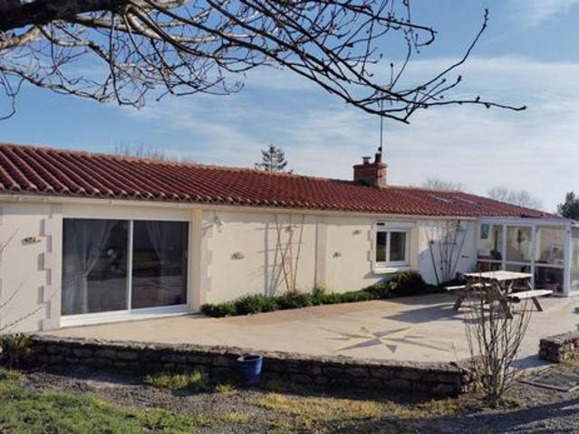 Maison de plain pied avec une vue imprenable