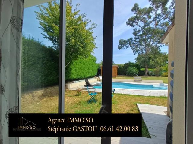 Maison de plain pied avec vue dégagée